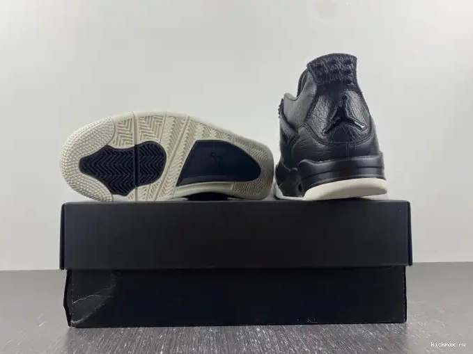 Rep MAX Jordan Pony 4 Black Retro Hair 819139-010 0605